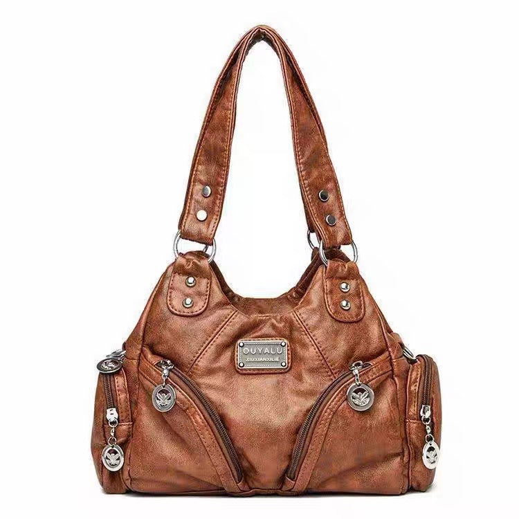 Coffee brown handbag