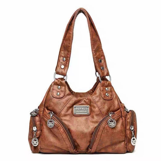 Coffee brown handbag