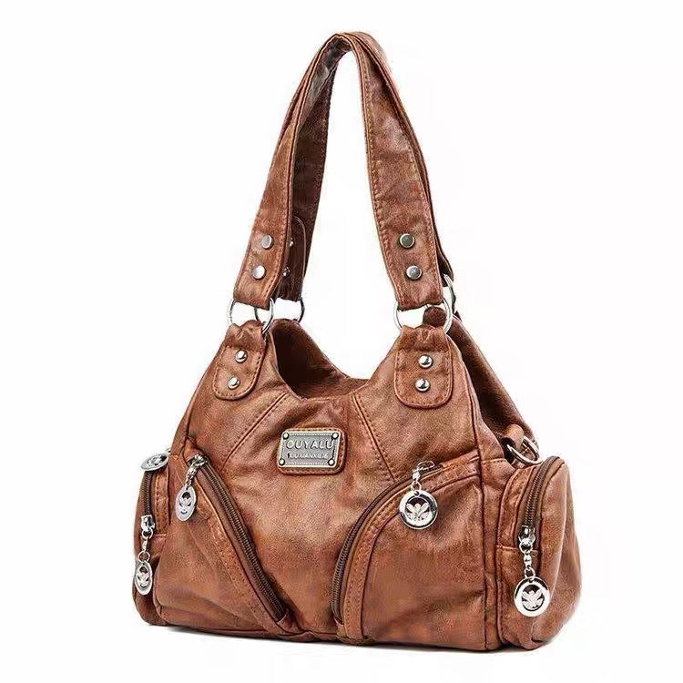 Coffee brown handbag