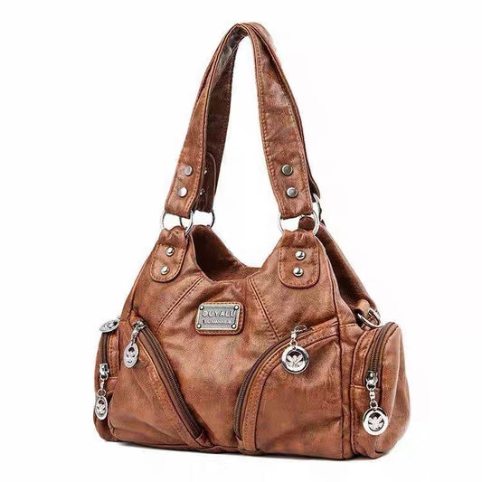 Coffee brown handbag