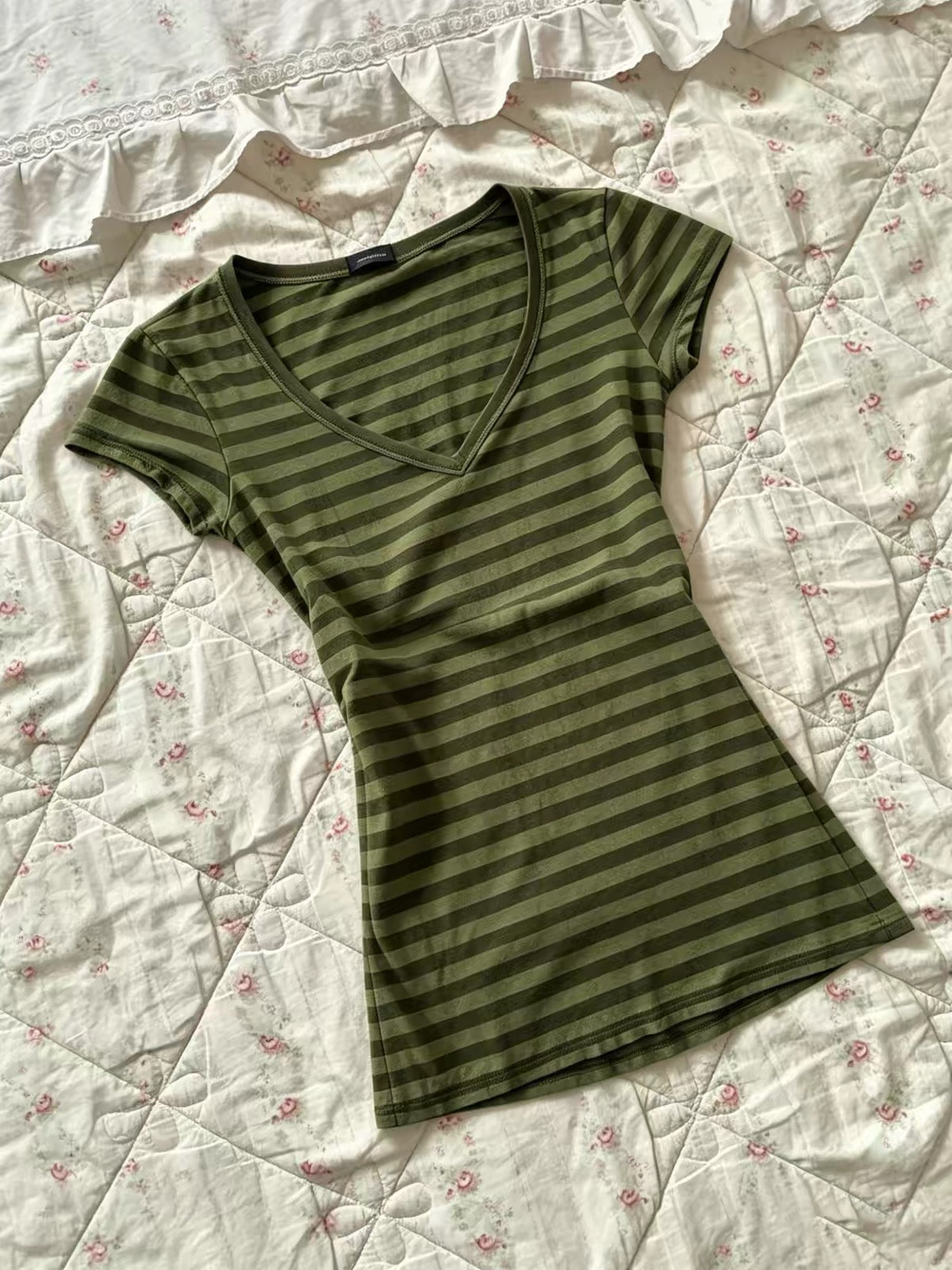 Short sleeve henley shirt